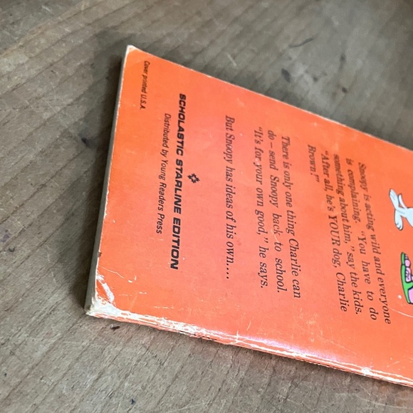 "He's Your Dog, Charlie Brown!" Book vintage 1973 softcover comic book - Picture 13 of 16